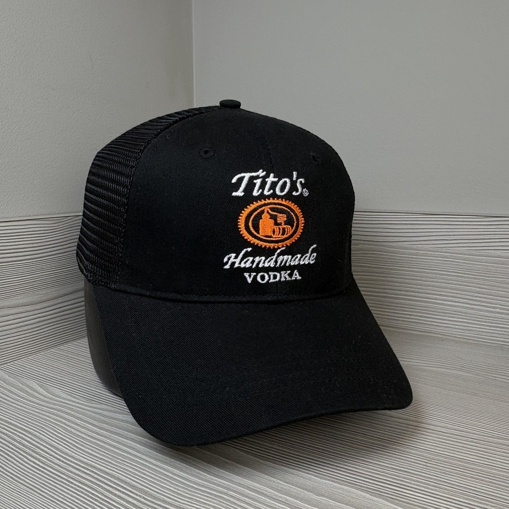 Titos Handmade Vodka Trucker Hat Cap College Party Snapback Adjustable